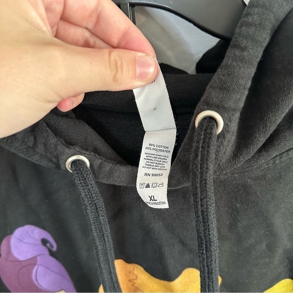 Independent Trading Co Hooded Sweatshirt Hocus Pocus Witches Halloween Size XL - Picture 5 of 5